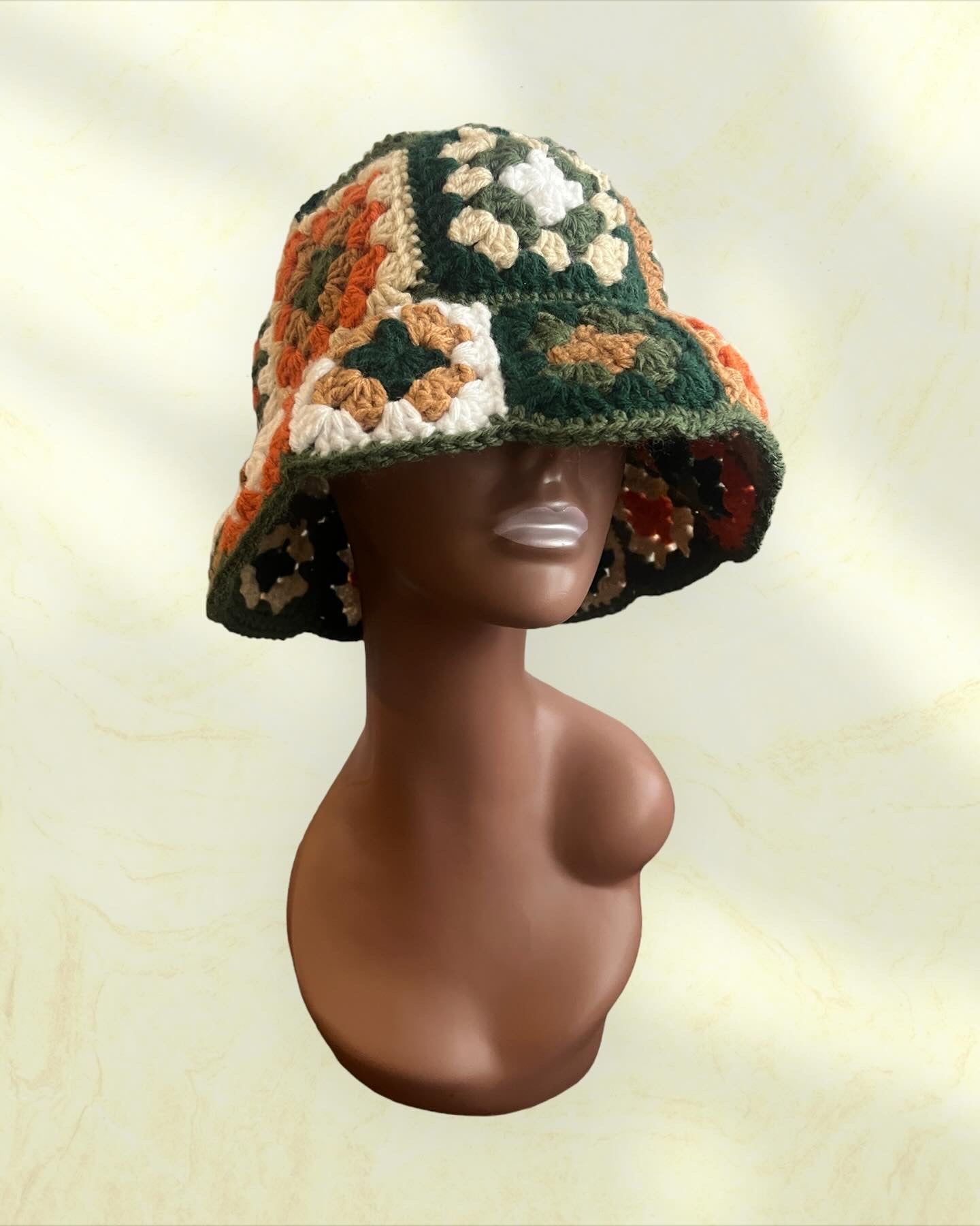 Granny Square Bucket Hat