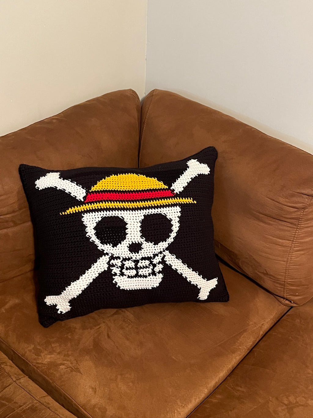 One Piece inspire Pillow Pattern